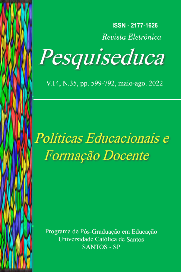 					Visualizar v. 14 n. 35 (2022): Políticas Educacionais e Formação Docente
				